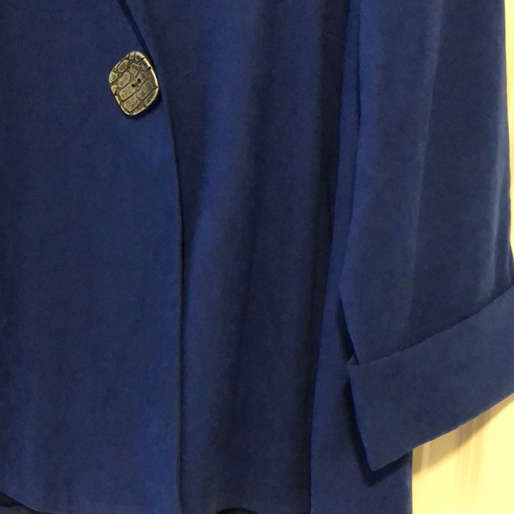 Blue work jacket - Picture 2 of 5